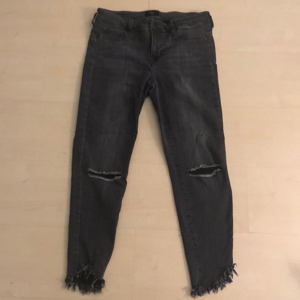 Dark grey celebrity pink fashion nova jeans